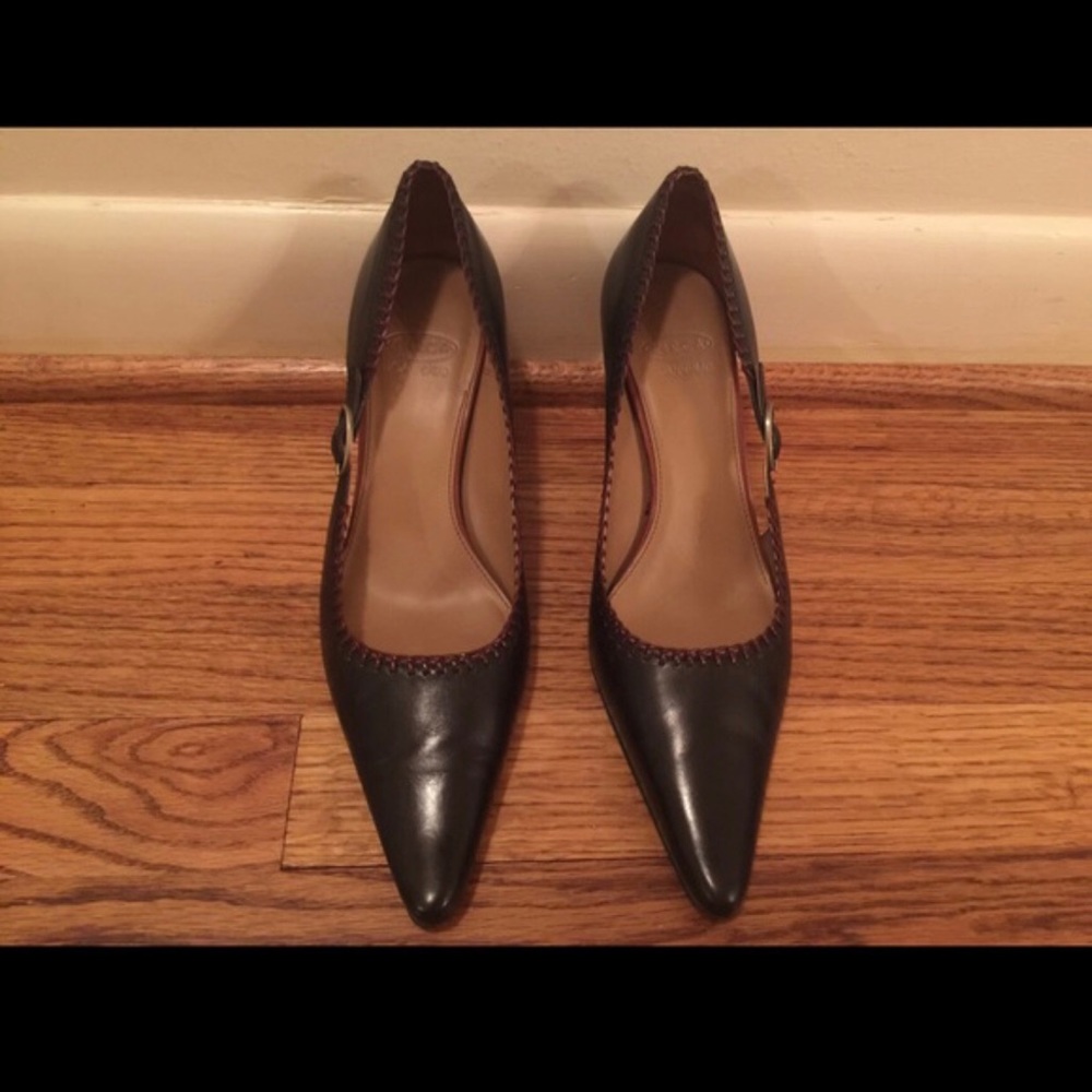 Black and Brown Circa Joan & David Pumps